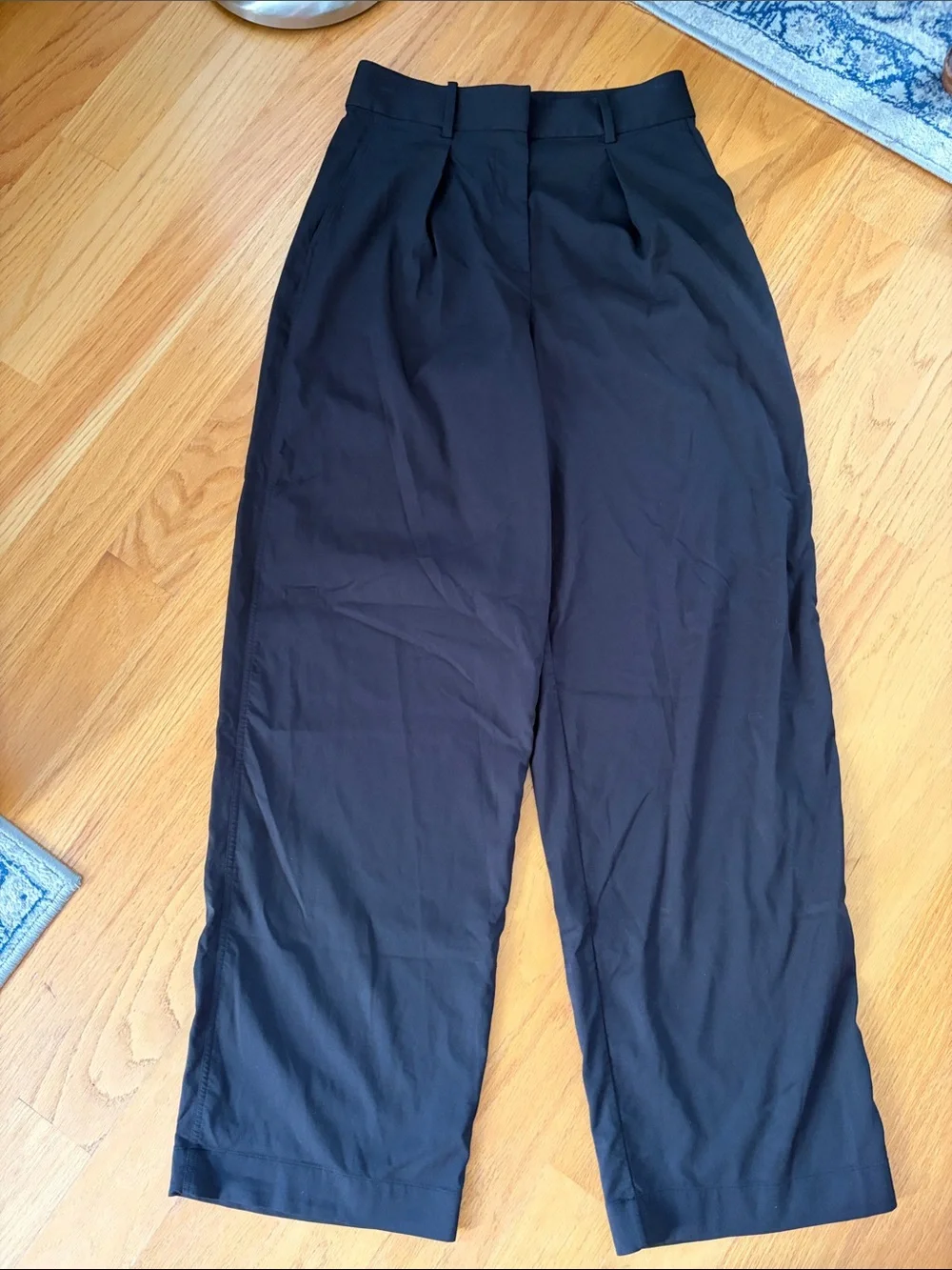 Lululemon Pleat-Front High-Rise Trouser *Regular in Black size 6 LW5GQ3S